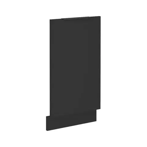 Kuchynské dolné skrinky KONDELA Siber ZM dvierka na umývačku 71,3x44,6 cm čierna