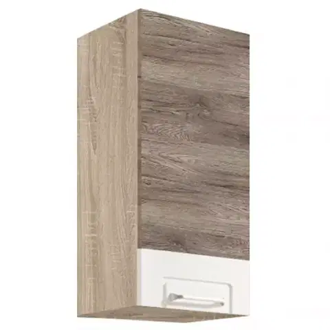 Kuchynské skrinky visiace Skrinka do kuchyne Econo 30G Sonoma/Biely/San Remo