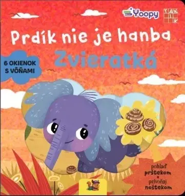 Leporelá, krabičky, puzzle knihy Prdík nie je hanba - Zvieratká - Kolektív autorov