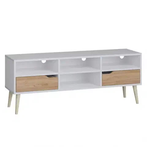 Všetky produkty TV stolík Agnar D.Craft Zlatý+Biely