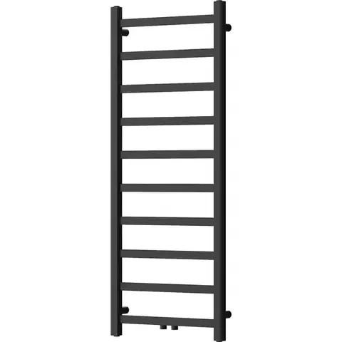 Radiátory do kúpeľne MEXEN - Bolt vykurovací rebrík/radiátor 1200 x 500 mm, 318 W, čierna W126-1200-500-00-70