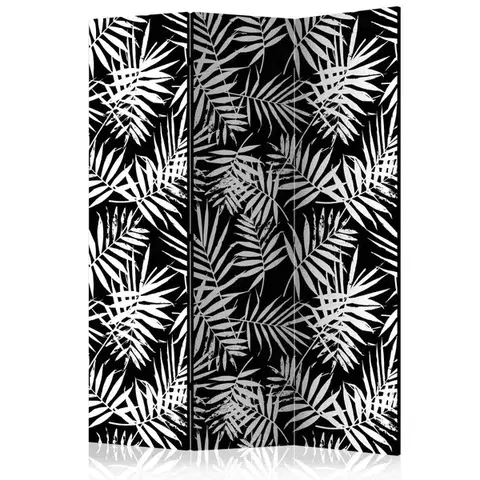 Paravány Paraván Black and White Jungle Dekorhome