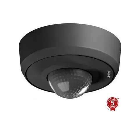 LED osvetlenie Steinel 088002 - Vonkajší senzor pohybu PD-24 ECO KNX 360° IP54 čierna 088002