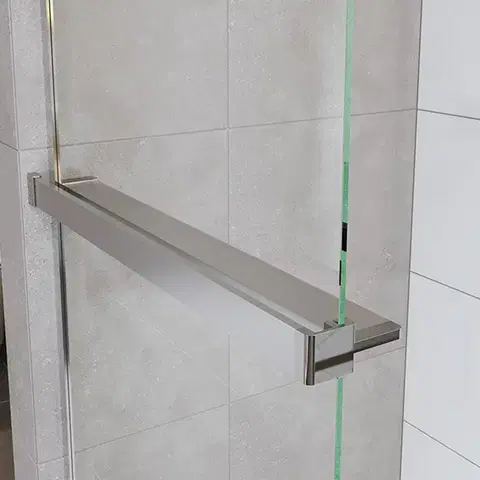 Sprchovacie kúty Mereo Polička k WALK IN, 140 cm, chróm ALU CK10621P