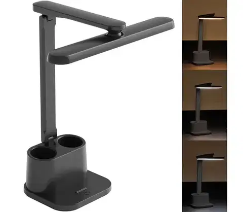 Lampy  LED Stmievateľná dotyková stolná lampa BARI LED/6W/230V čierna 325020