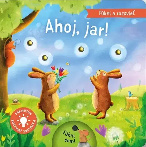 Leporelá, krabičky, puzzle knihy Fúkni a rozsvieť: Ahoj, jar! - Aleksandra Schmidt,Maria Hoeck