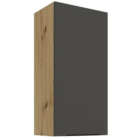 Kuchynské skrinky visiace Kuchynská skrinka Aria-GR/AR anti fingerprint 45G-90 1F