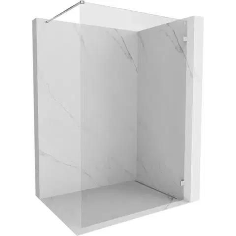 Sprchové dvere MEXEN/S - Lunar Sprchová zástena WALK-IN pravá 60 x 200, transparent 8 mm, chróm 830-060-000-01-00-P