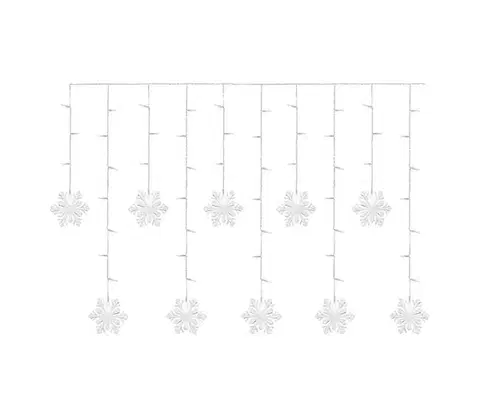 Vianočné dekorácie  LED Vianočný záves 60xLED/1,35W 635x50 cm studená biela DCGW13