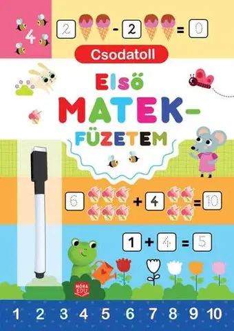 Pre deti a mládež - ostatné Csodatoll - Első Matekfüzetem - Silvana Benaghi