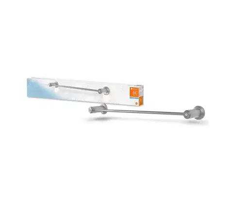 LED osvetlenie Ledvance - Držiak uterákov s LED podsvietením 6xAAA IP44 4058075759060