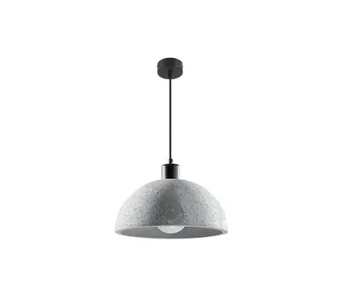 Svietidlá  SL.0847 - Luster na lanku PABLITO 1xE27/60W/230V betón SL.0847