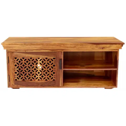 TV stolíky TV stolík Mira 120x50x45 indický masív palisander