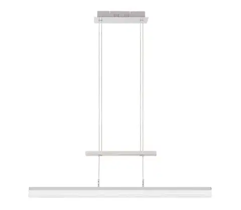 Svietidlá Eglo 55095 - LED Stlmiteľný luster na lanku LED/18W/230V matný chróm 55095