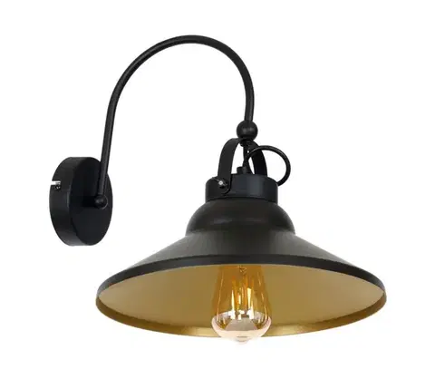 Svietidlá  Nástenné svietidlo IRON 1xE27/60W/230V 6340