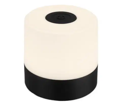 Lampy Briloner - LED stmievateľná nabíjateľná dotyková vonkajšia stolná lampa LED/2W/5V 2700K IP44 čierna 7461015