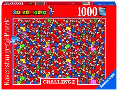 1000 dielikov Ravensburger Challenge Puzzle: Super Mario 1000 Ravensburger