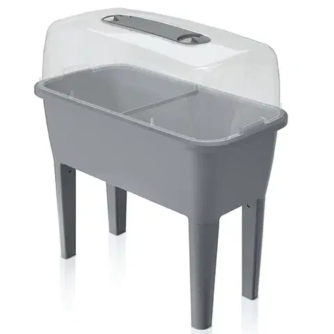 Pareniská NABBI DREP770 plastové parenisko na nožičkách 77 cm sivý kameň