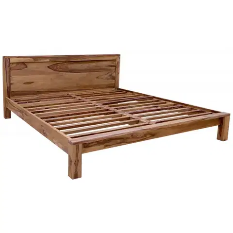 Postele Posteľ Kali 180x200 indický masív palisander