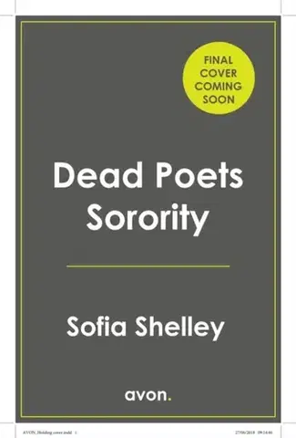 Romantická beletria Dead Poets Sorority - Sofia Shelley