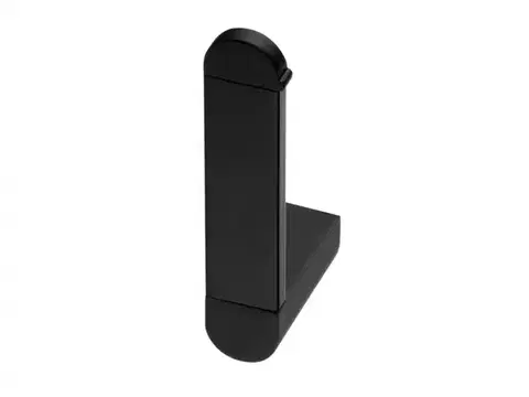 Kúpeľňové doplnky FUTURA BLACK  Držiak na toaletný papier čierny 02962