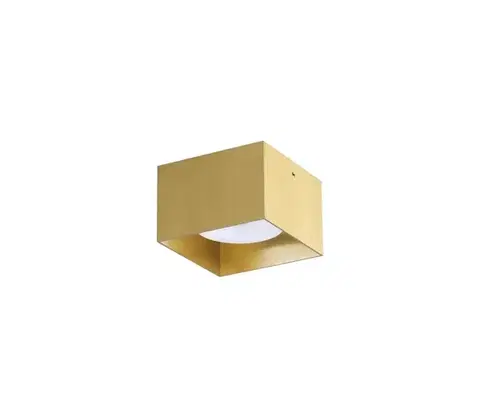 Svietidlá Ideal Lux - LED bodové svietidlo SPIKE 1xGX53/9W/230V 10x10 cm zlaté 317502