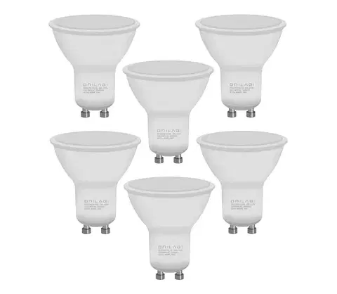 Žiarovky SADA 6x LED Žiarovka ECOLINE GU10/6W/230V 4000K - Brilagi ZD-E6GU06-40