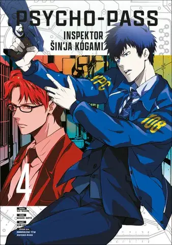 Komiksy Psycho-Pass: Inspektor Šin'ja Kógami 4 - Goto Midori,Sai Natsuo