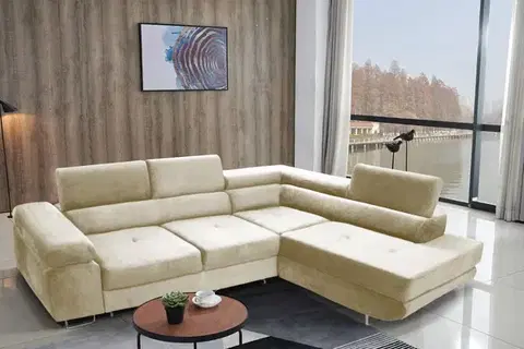 Rohové sedačky ANTONIO L rohová sedačka ITAKA 16, pravá