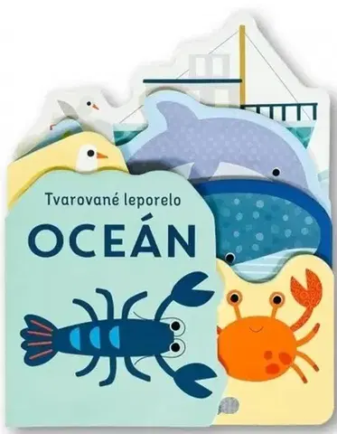 Leporelá, krabičky, puzzle knihy Oceán - Tvarované leporelo - Sally Payne