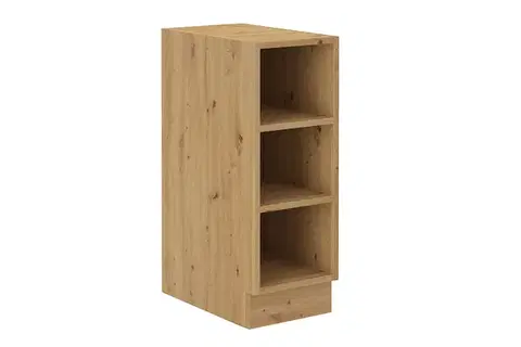 Kuchynské skrinky AXEL dolný regál 30D OTW, dub artisan