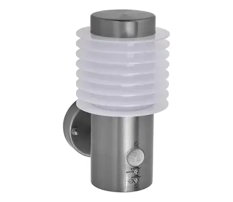 Záhradné lampy Ledvance - LED Vonkajšie nástenné svietidlo so senzorom RONDO LED/9,5W/230V IP44 4058075835122