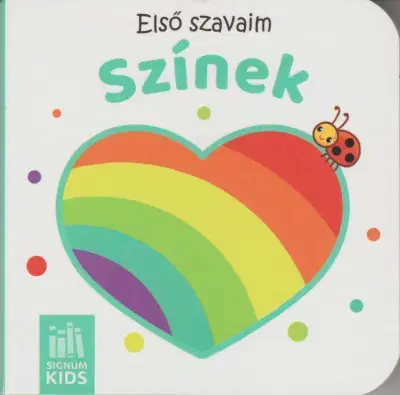 Leporelá, krabičky, puzzle knihy Első szavaim - Színek