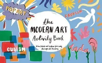 Maľovanky pre dospelých The Modern Art Activity Book - Ashley Le Quere