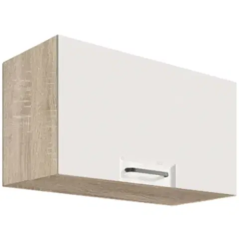Kuchynské skrinky visiace Skrinka do kuchyne Favorit 36g Sonoma/White