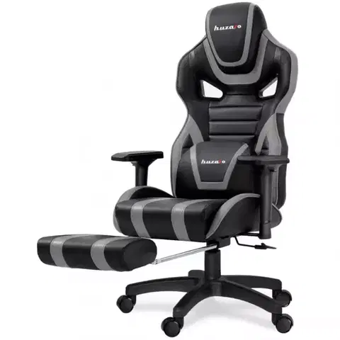 Otočné kreslá Kreslo Pre Hráča HZ-FORCE 7.5 GREY