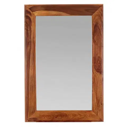 Zrkadlá Zrkadlo Tara 60x90 indický masív palisander