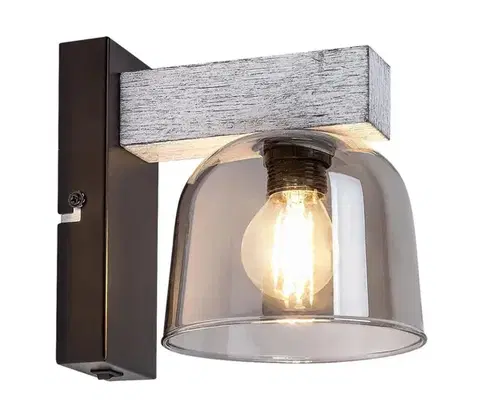 Svietidlá Rabalux 3081 - Nástenná lampa CARDAMON 1xE14/40W/230V 3081