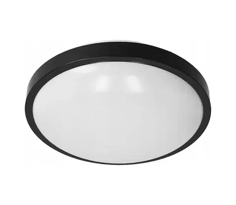 Svietidlá SmartLED Stropné svietidlo 2xE27/40W/230V priemer 29,5 cm čierne 4551