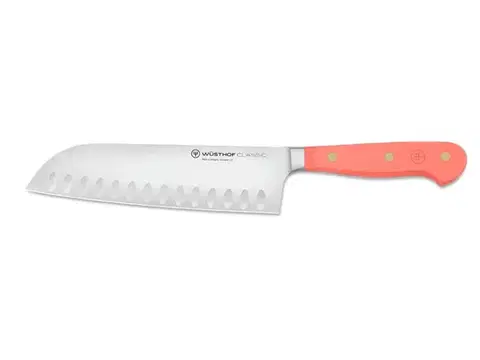 Nože do kuchyne Santoku WÜSTHOF Nôž santoku Wüsthof CLASSIC Colour - Coral Peach, 17 cm 