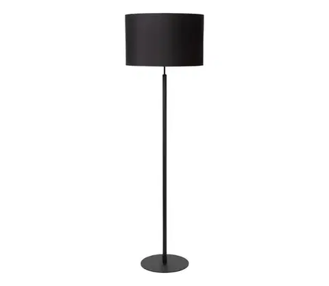 Lampy Lucide 45709/81/30 - Stojacia lampa MAYA 1xE27/40W/230V čierna 45709/81/30