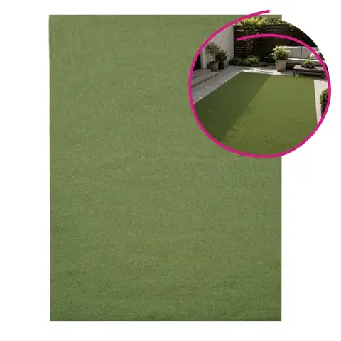 Koberce a koberčeky KONDELA Damor Typ 2 umelá tráva 200x300 cm zelená