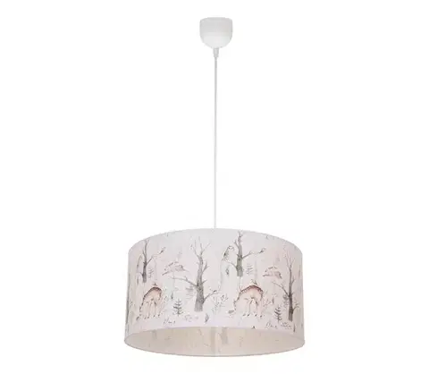 Svietidlá  Detský luster KIDS ROOM 1xE27/60W/230V priemer 40 cm zvieratká H0948