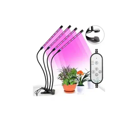 Lampy  LED Stmievateľná stolná lampa s klipom na pestovanie rastlín LED/15W/5V K377B