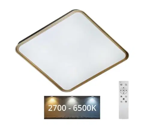 Svietidlá  LED Stmievateľné stropné svietidlo UNA LED/60W/230V 2700-6500K + diaľkové ovládanie 008 0001114