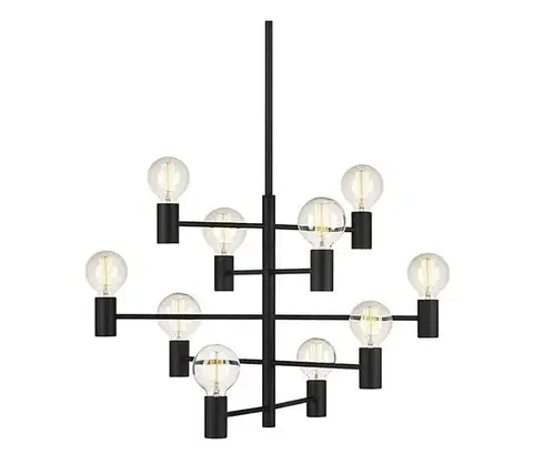 Svietidlá Markslöjd 107187 - Luster na tyči PARIS 10xE27/60W/230V 107187