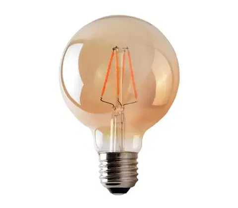 LED osvetlenie LED Žiarovka CLASIC AMBER G95 E27/8W/230V 2200K - BRILAGI ZD-CA9508-22