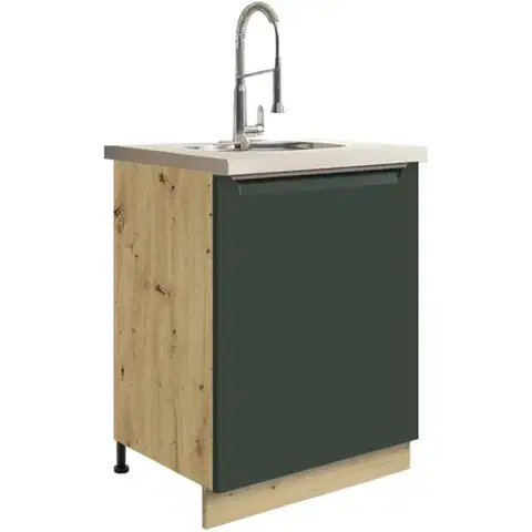 Kuchynské skrinky stojace Skrinka do kuchyne Glamour11d Green