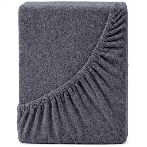 Plachty 4Home froté prestieradlo Perfect antracit, 90 x 200 cm
