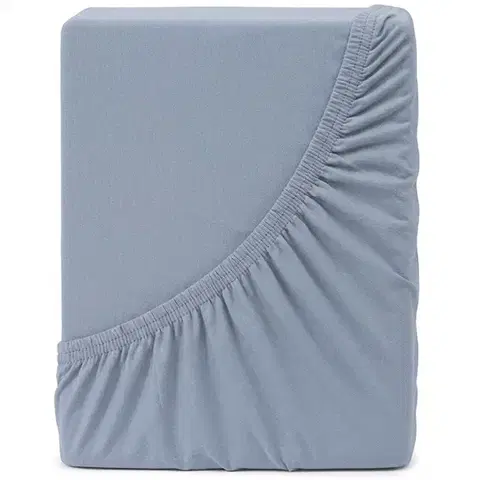 Plachty 4Home jersey prestieradlo Ideál sivá, 180 x 200 cm